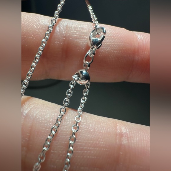 PANDORA Curb Chain Necklace, Adjustable - Picture 3 of 7